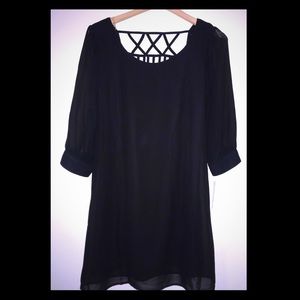 Women’s Bongo Black Juniors Dress NWT Medium